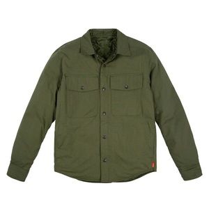Topo Designs - Men’s Insulated Shirt Jacket - Olive Size Large